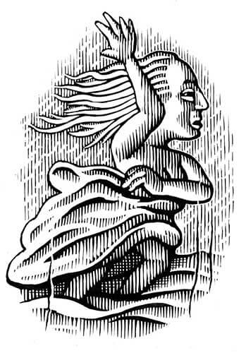 Merman illustration